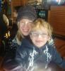 Happy New Year's 2020 from James and his mom - Photo by Rhonda Silence